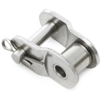 #120 Stainless Steel Offset Link