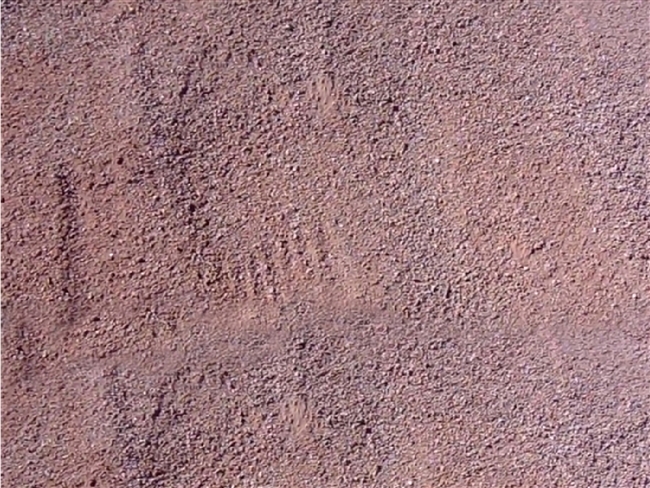 Red Decomposed Granite Bocce Ball Court