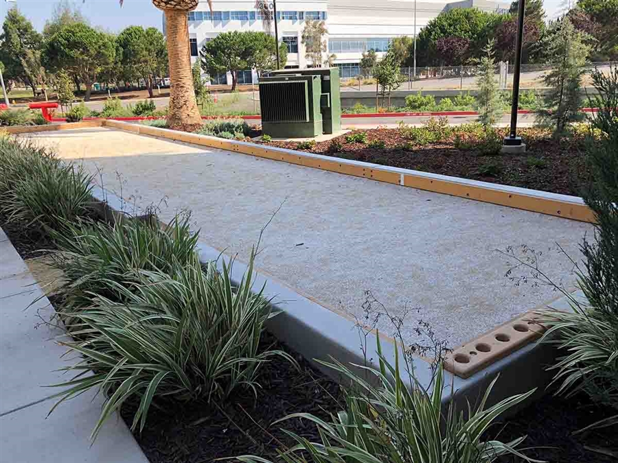 Bocce Court Gold Decomposed Granite Surface Dry Mix