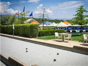 Bocce Court Silver Surface Dry Mix