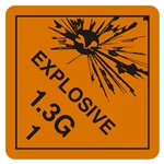 Explosive 1.3G1, 4" x 4", Paper, Roll of 500