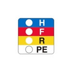 HFRPE,  7/8" x 7/8", Paper, Dispenser Box of 750