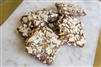 Chocolate Dipped Butter Toffee with Almonds