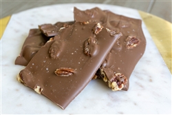 Gourmet Chocolate Roasted Pecan & Sea Salt Bark