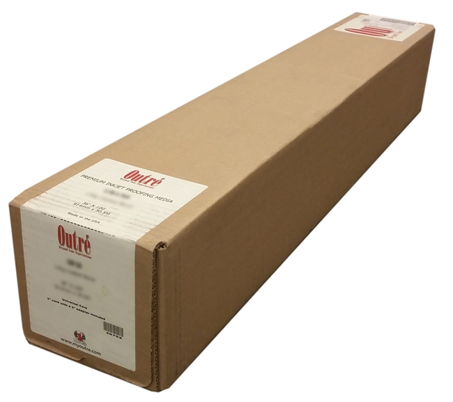 OUTRE 10 Mil Microporous Satin Photo Paper 24" x 100'