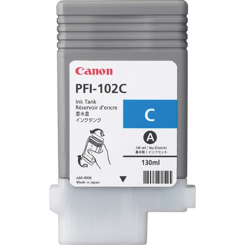 Canon PFI-102 Cyan Ink Cartridge