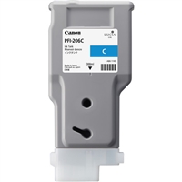 Canon PFI-206 Cyan Ink Cartridge