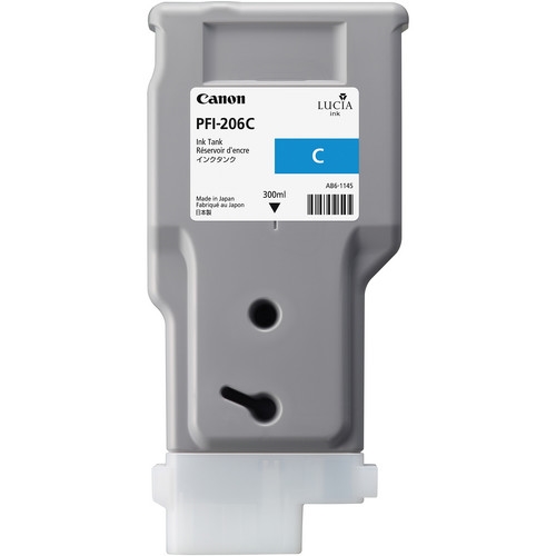 Canon PFI-206 Cyan Ink Cartridge