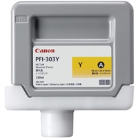 Canon PFI-303 Yellow Ink Cartridge