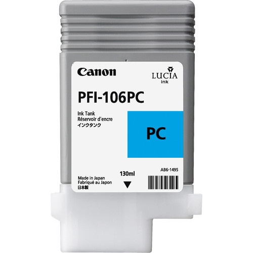 Canon PFI-106 Photo Cyan Ink Cartridge