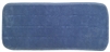 BULK CASE (100/Cs)  -  5" X 10"   BLUE   CUT-PILE Microfiber Hook and Loop Mop Pad