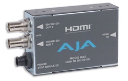 AJA HA5 HDMI to SDI/HD-SDI Video and Audio Converter product_shot