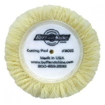 Buff N Shine 3" Wool Pads - 2 Pack