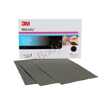 3M Wet or dry Abrasive Sheet, 02021, 5-1/2 in x 9 in, 1000
