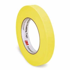 3M 3/4" Yellow Automotive Refinish Masking Tape