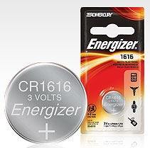 Energizer E-CR1616BP Energizer 3.0 Volt Lithium Coin Battery CR1616