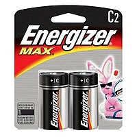 Energizer E93BP-2 Energizer MAX - 2 Pack Standard C Size Battery