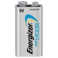 Energizer LA522 9 Volt Energizer Advanced Lithium Battery