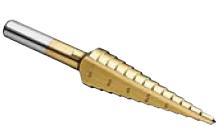 35-511 Ideal Industries<br>Step Drill, 1/8 Inch to 1/2 Inch