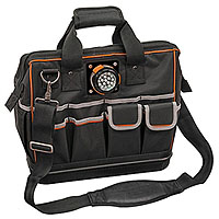 Klein Tools 55431 Tradesman Pro Organizer Lighted Tool Bag