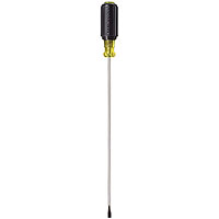 Klein Tools 601-10 Cabinet-Tip Screwdriver 3/16" 10" Round-Shank