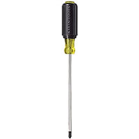 Klein Tools 603-7 No. 2 Profilated Phillips-Tip Screwdriver - 7" Round-Shank