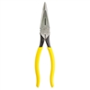 D203-8 Klein Tools Pliers, 8'' Heavy-Duty Long-Nose Side-Cutting