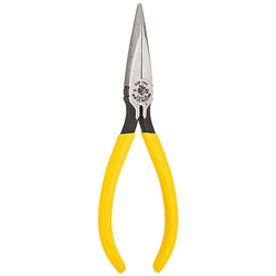 Klein Tools D301-6C 6" Standard Long-Nose Pliers with Spring