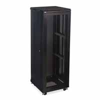 Kendall Howard 3107-3-024-37 37U LINIER Server Cabinet - Vented/Vented Doors - 24" Depth