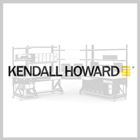 7000-3-036-24 Kendall Howard 4-Post LAN Rack 36 X 24 Shelf Kit