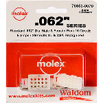 Molex 1625-15PRT<br>15 Circuit Connectors w/Recpticles & Plugs - .062" Series