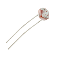 02-LDR1 NTE Electronics LDR Photoresistor Photoconductive Cell 5mm 150VDC Light Resistance 50-100K Ohm Dark Resistance 5M Ohm