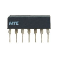 NTE1085 NTE Electronics Integrated Circuit Lo-noise Audio Preamp 7-lead SIP Vcc=42V