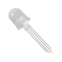 NTE 30158 NTE Electronics LED 10mm 4-pin RGB Common Anode Diffused Lens