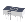 NTE 3054 NTE Electronics, LED Display Green 0.300 Inch Seven Segment Common Anode Right Hand Decimal Point