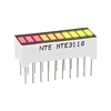 NTE3118 NTE Electronics LED Bar Graph Display, 10-segment, 3 color