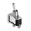 54-002 NTE Electronics, Toggle Switch, SPDT, 15A, 125VAC - (ON) OFF (ON) - Screw Terminals