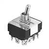 54-017 NTE Electronics, Toggle Switch, 4PDT, ON OFF ON - Screw Terminals