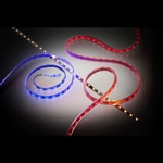 NTE 69-312B-02 LED Strip, Flexible 60 Blue LEDs 19.69 inches Non-Weatherproof