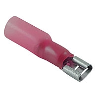 NTE 76-HIFD22L Female Disconnects, .250" 22-18AWG Heat Shrink Insulated Waterproof 50/pkg