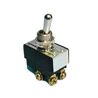 30-046 Philmore Toggle Switch, Heavy Duty Bat Handle, DPDT, ON-ON