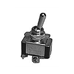 30-053 Philmore Toggle Switch, Heavy Duty Bat Handle, SPDT, ON-OFF-(ON)