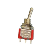 30-10002 Philmore Toggle Switch, Miniature, SPDT, ON-ON