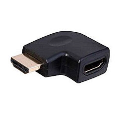 45-7044 Philmore HDMI Adaptor, Male to Female Right Angle - Right Elbow