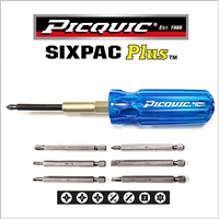 88103 Picquic SIXPAC Plus Multi-Bit Screwdriver