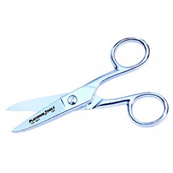 Platinum Tools 10517 Scissor-Run Electrician's Scissors - 5"