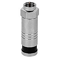 Platinum Tools 18312 F-Type SealSmart Coaxial Compression Connectors for RG11 - 4/pkg