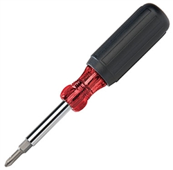 Platinum Tools 19002 PRO 6 in 1 Screwdriver includes Phillips, Slotted and Nut Drivers Bits