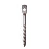 JH940 Platinum Tools Eye Lag Screw - 1/4". 3" Overall Length - Wood Applications