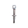 JH941 Platinum Tools Eye Lag Screw - 2" Overall Self Drill, 1/4" Hole & 3/4" Thread Length - 16-22 Gauge, Sheet Metal Applications